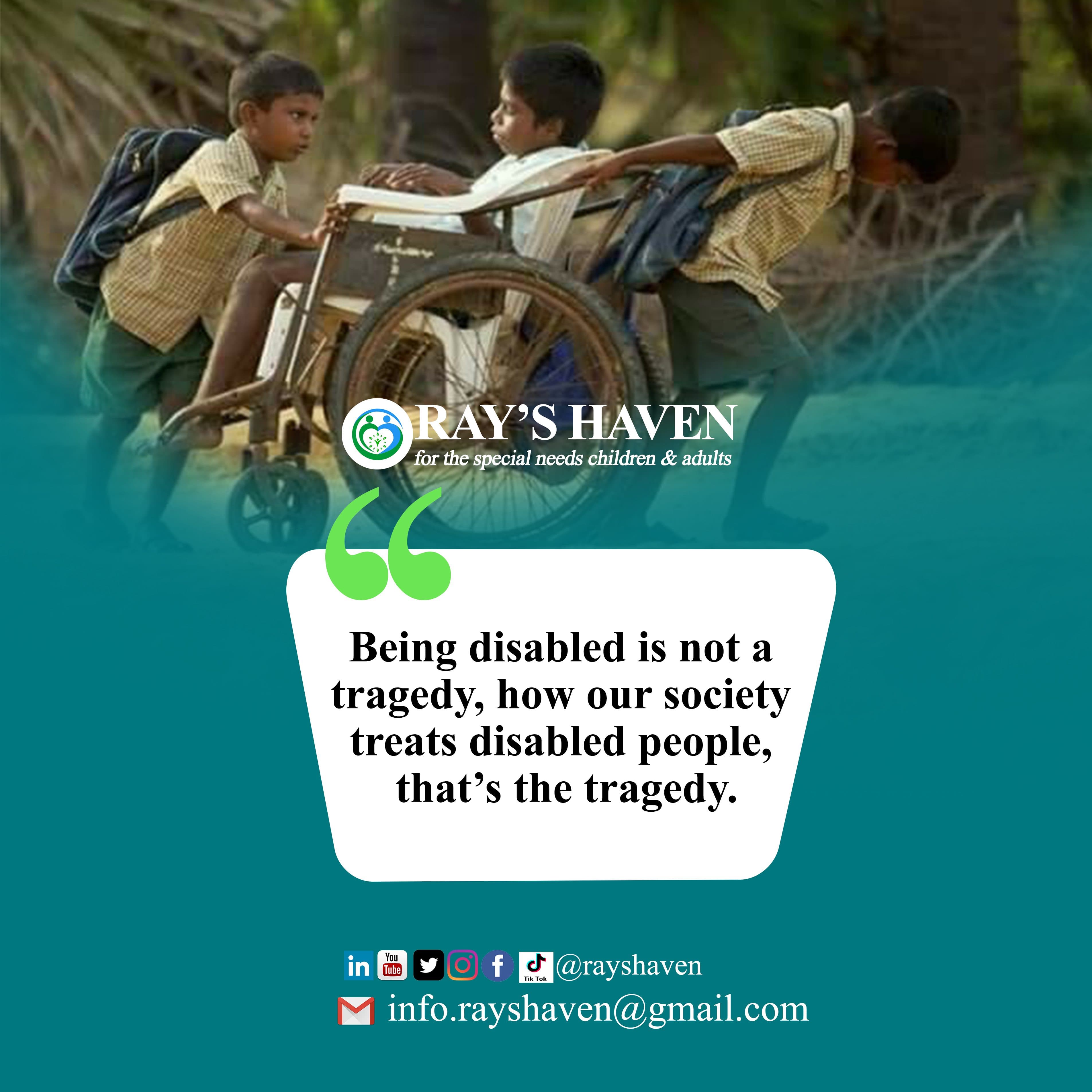 Ray's Haven social awareness campaign 21
