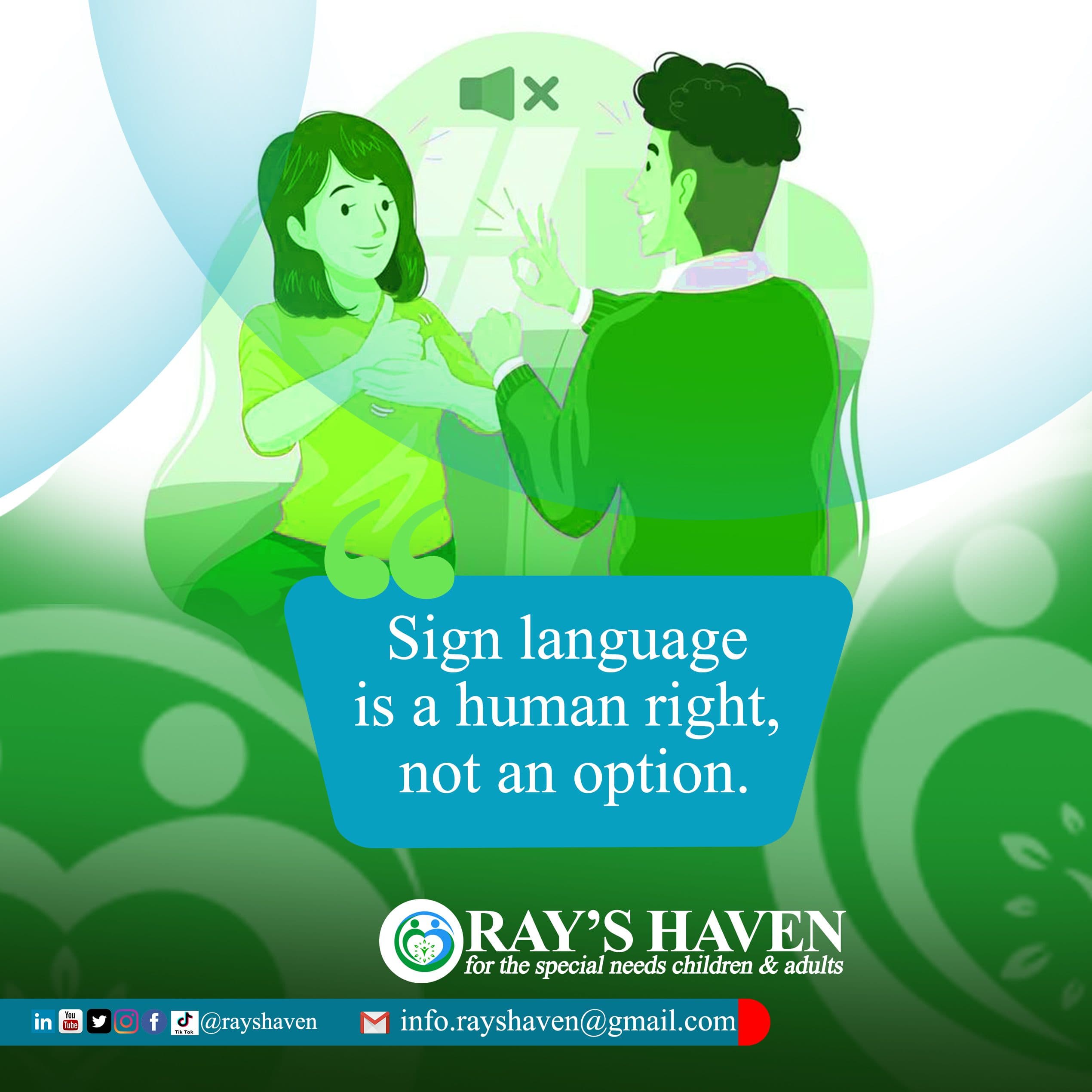 Ray's Haven social awareness campaign 17